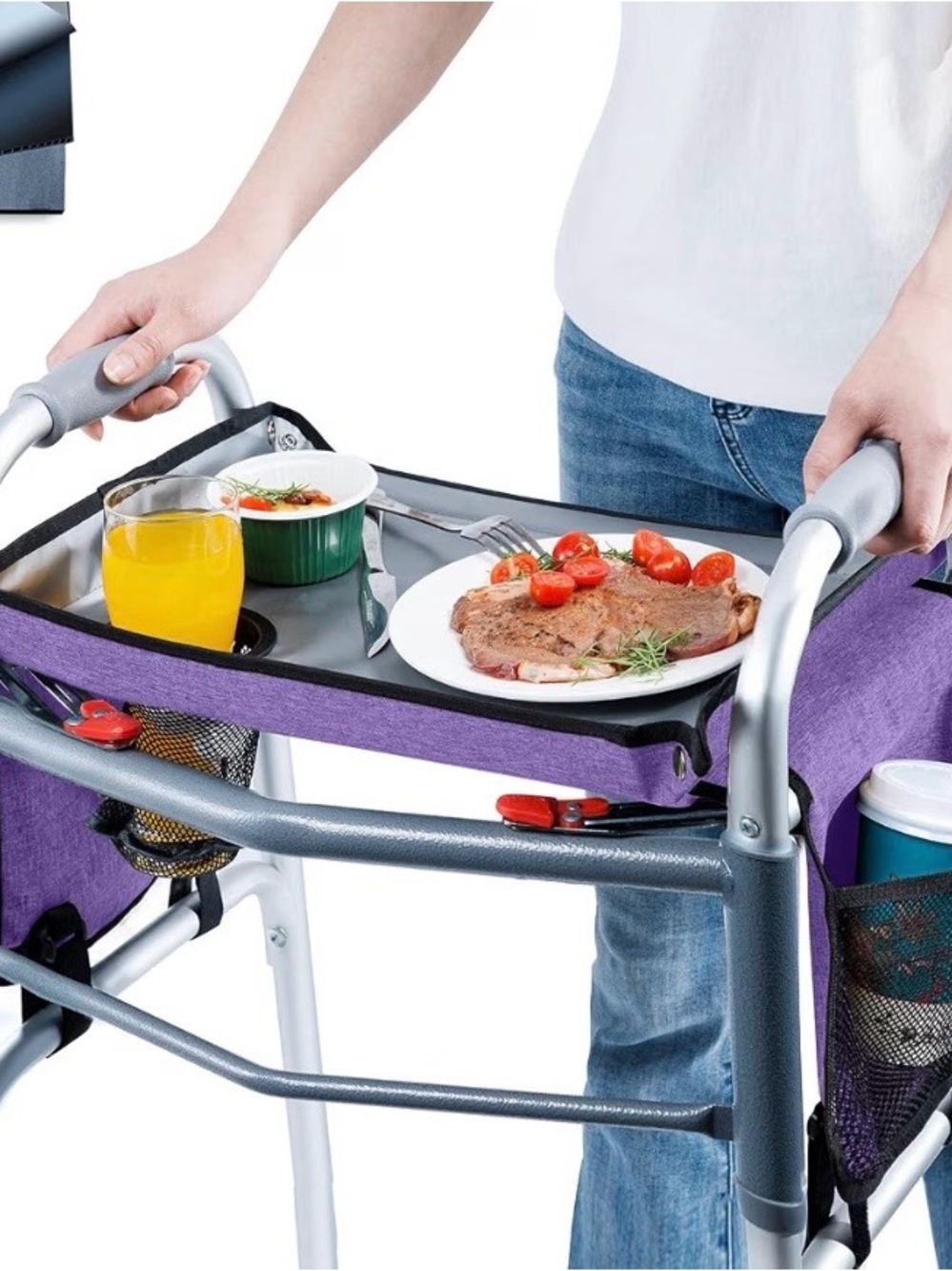 Accessory for Mobility Aids - Universal Walker Tray